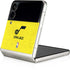 NBA Utah Jazz Yellow Texture Galaxy Z Flip3 5G Skin